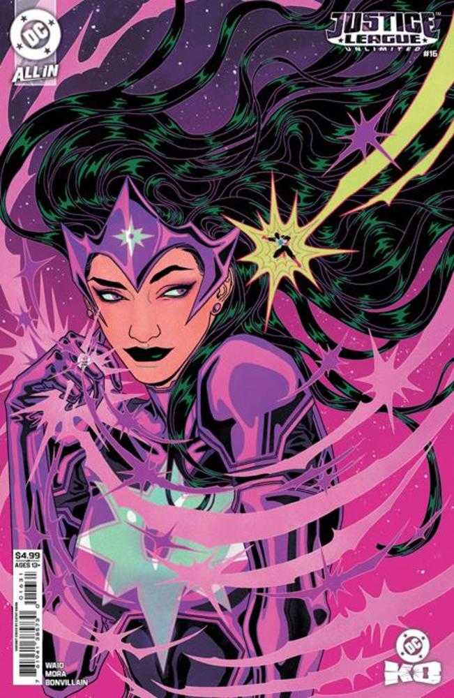 Justice League Unlimited 16 Cover C Cathy Kwan Card Stock Variant (DC K.O.) - Walt's Comic Shop
