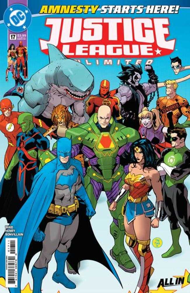 Justice League Unlimited 17 Cover A Dan Mora - Walt's Comic Shop