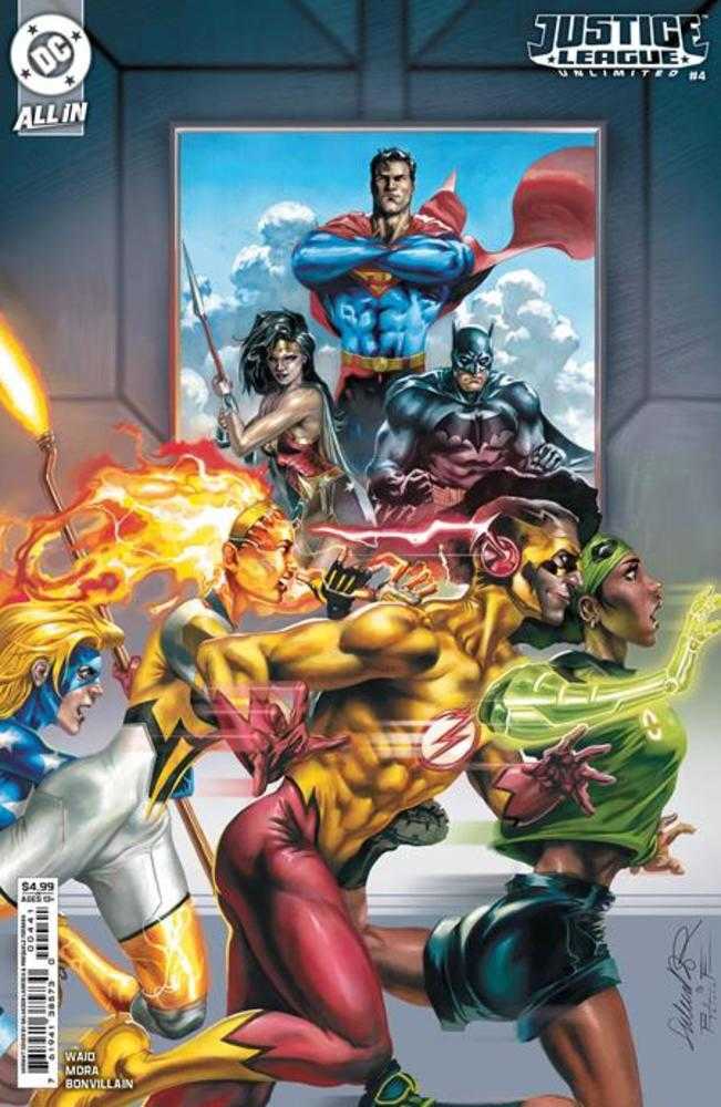 Justice League Unlimited #4 Cover D Salvador Larroca Card Stock Variant - Walt's Comic Shop