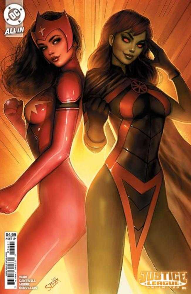 Justice League Unlimited #6 Cover C Nathan Szerdy Card Stock Variant (We Are Yesterday) - Walt's Comic Shop