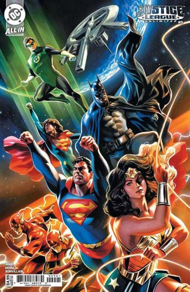 Justice League Unlimited 9 Cover B Felipe Massafera Card Stock Variant (We Are Yesterday) - Walt's Comic Shop