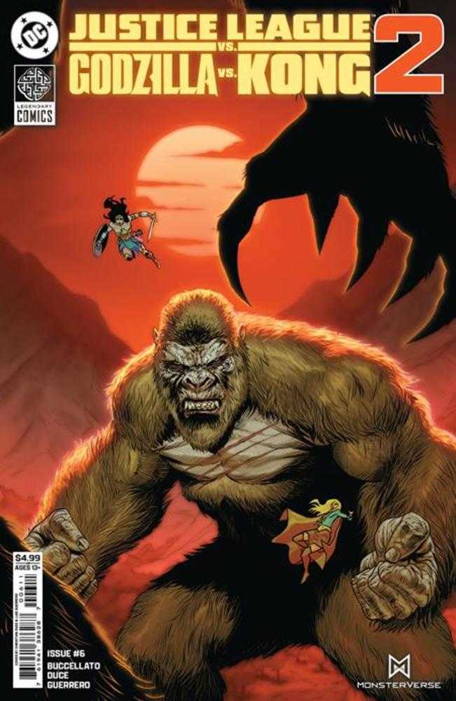 Justice League vs Godzilla vs Kong 2 6 (Of 7) Cover A Christian Duce - Walt's Comic Shop