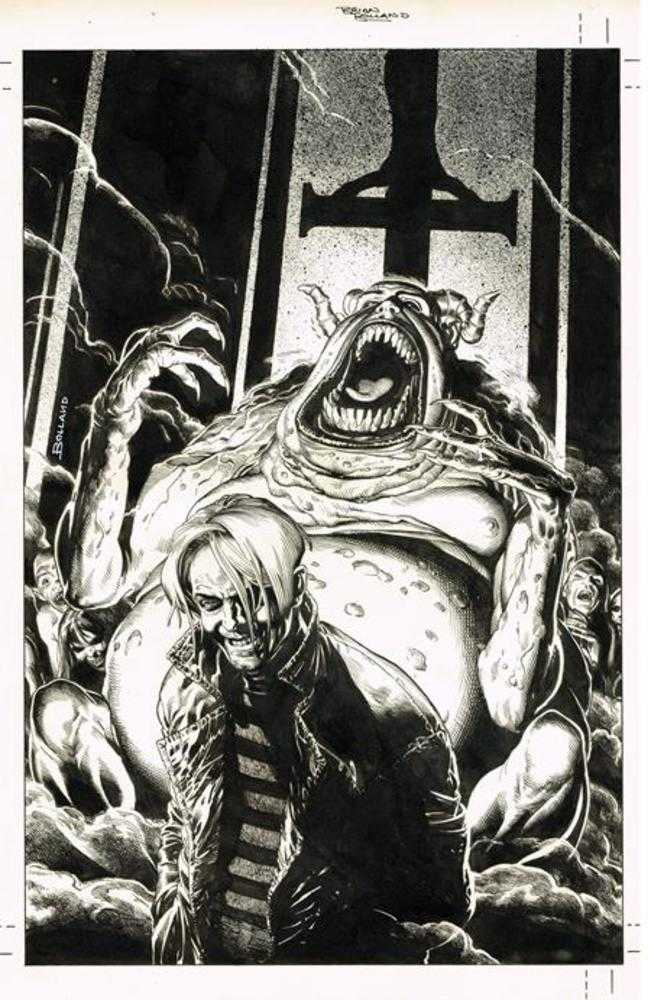 Kilroy Is Here (One Shot) Cover C Brian Bolland Black & White 1:10 Ratio Variant - Walt's Comic Shop
