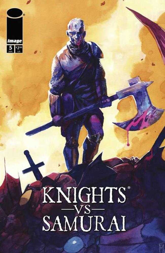 Knights vs Samurai #5 Cover B Fede Mele Variant - Walt's Comic Shop