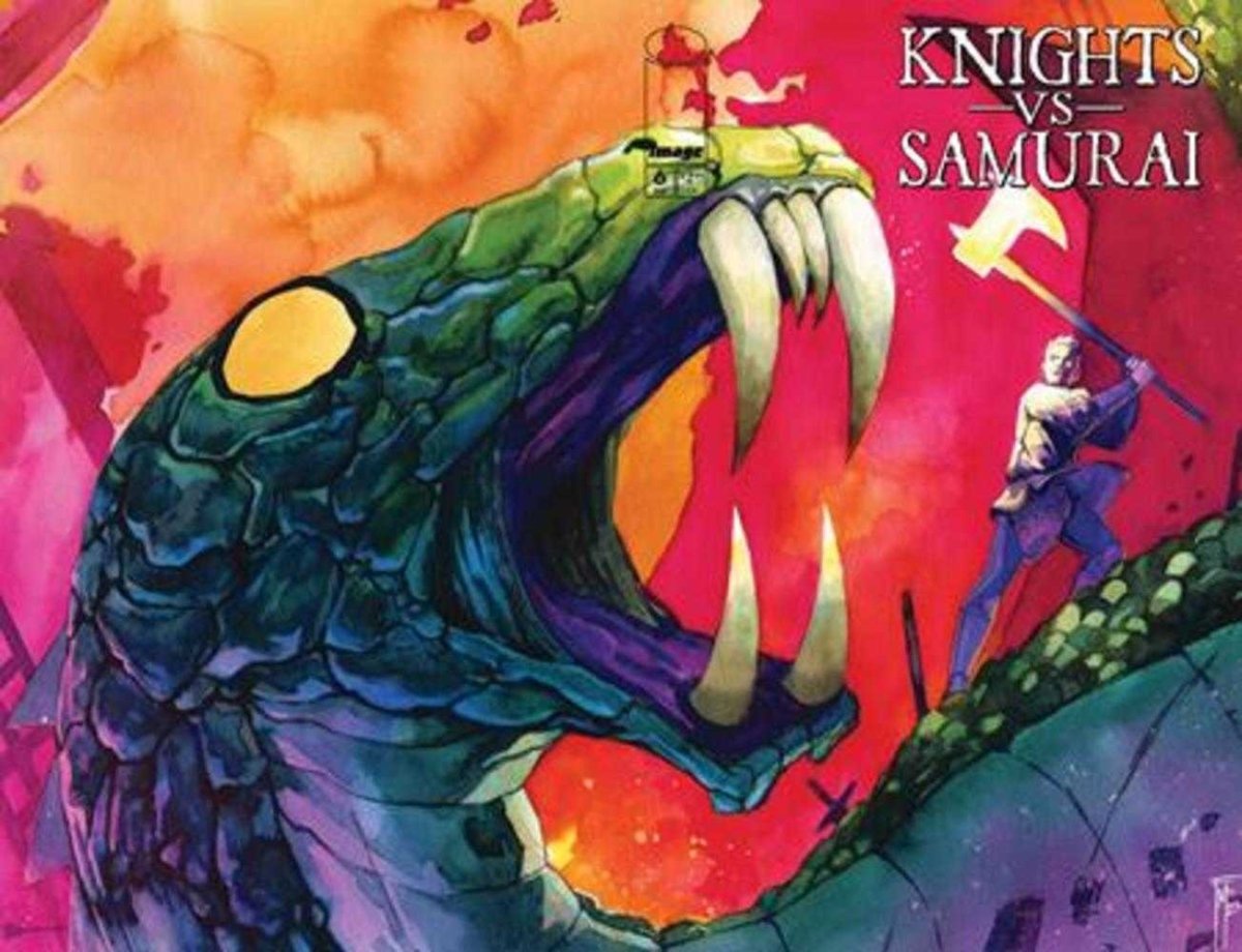 Knights vs Samurai #6 Cover A Fede Mele Wraparound - Walt's Comic Shop