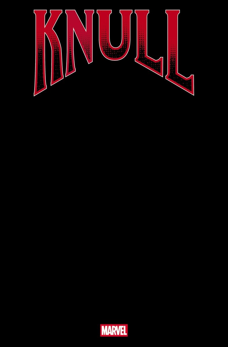 Knull 1 Black Blank Cover Variant - Walt's Comic Shop