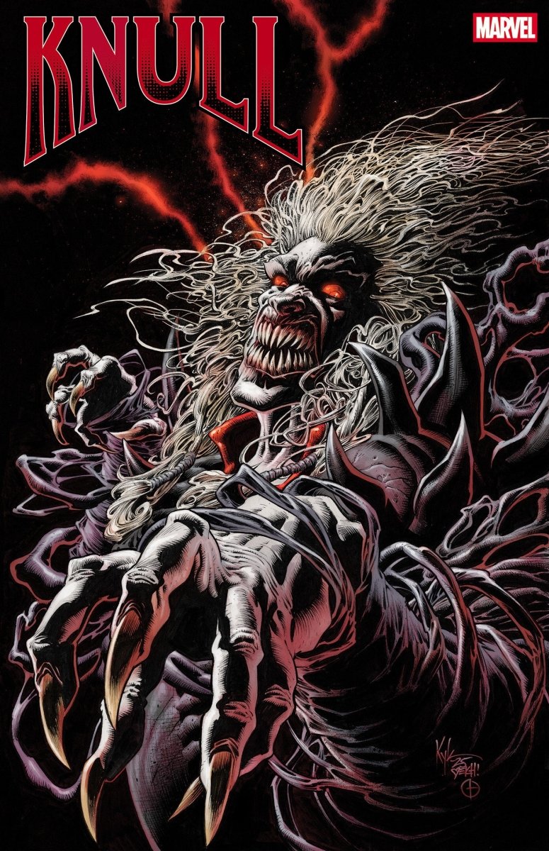 Knull 1 Kyle Hotz 1:25 Ratio Variant - Walt's Comic Shop