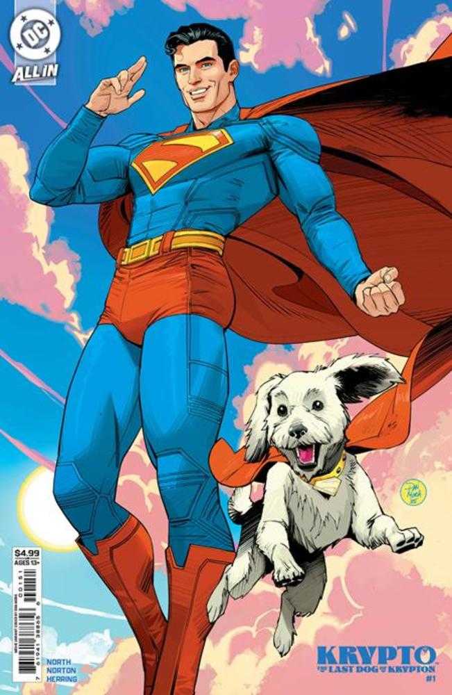 Krypto The Last Dog Of Krypton 1 (Of 5) Cover C Dan Mora Superman Movie Card Stock Variant - Walt's Comic Shop
