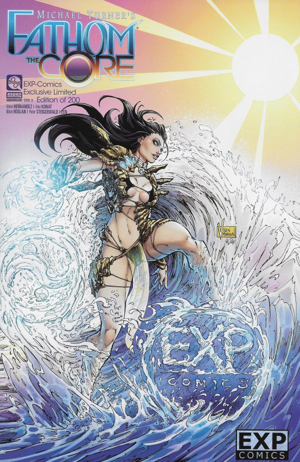 Fathom: The Core Kickstarter Edition EXP-Comics Exclusive Marion - Cover V (Limited to 200 copies)