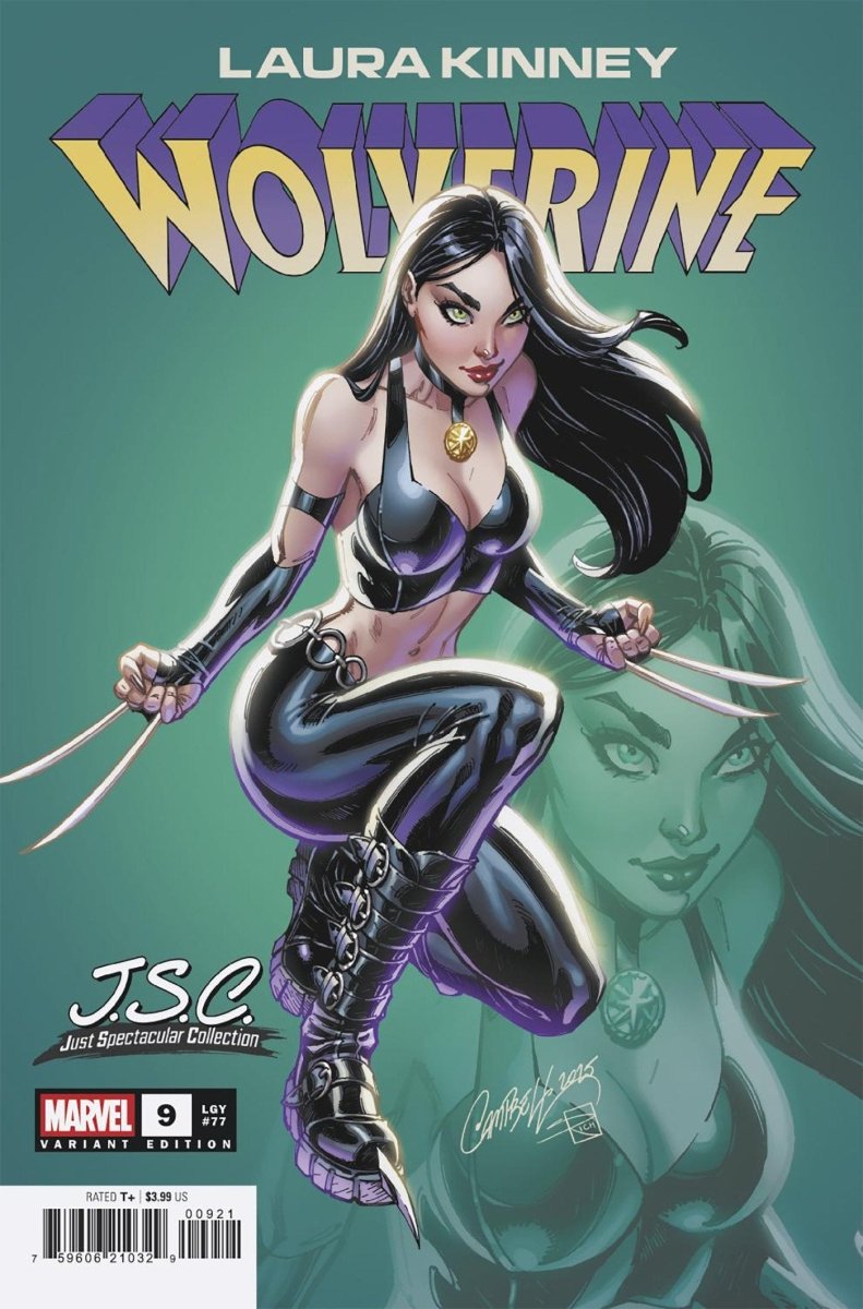 Laura Kinney: Wolverine 9 J. Scott Campbell Just Spectacular Collection Variant - Walt's Comic Shop