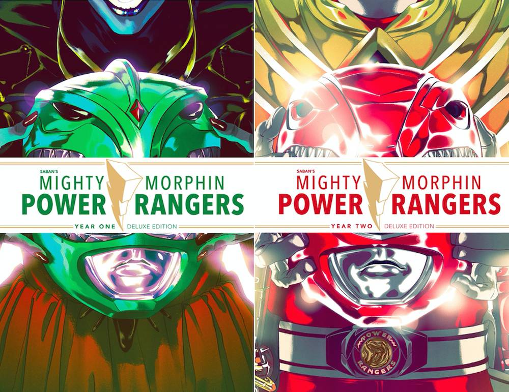 LCSD 2019 Mighty Morphin Power Rangers Year One & Two HC Set - Walt's Comic Shop