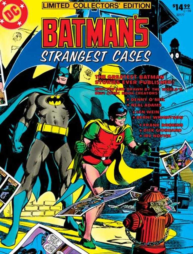 Limited Collectors Edition #59 Batmans Strangest Cases Facsimile Edition Cover A Neal Adams & Bernie Wrightson - Walt's Comic Shop