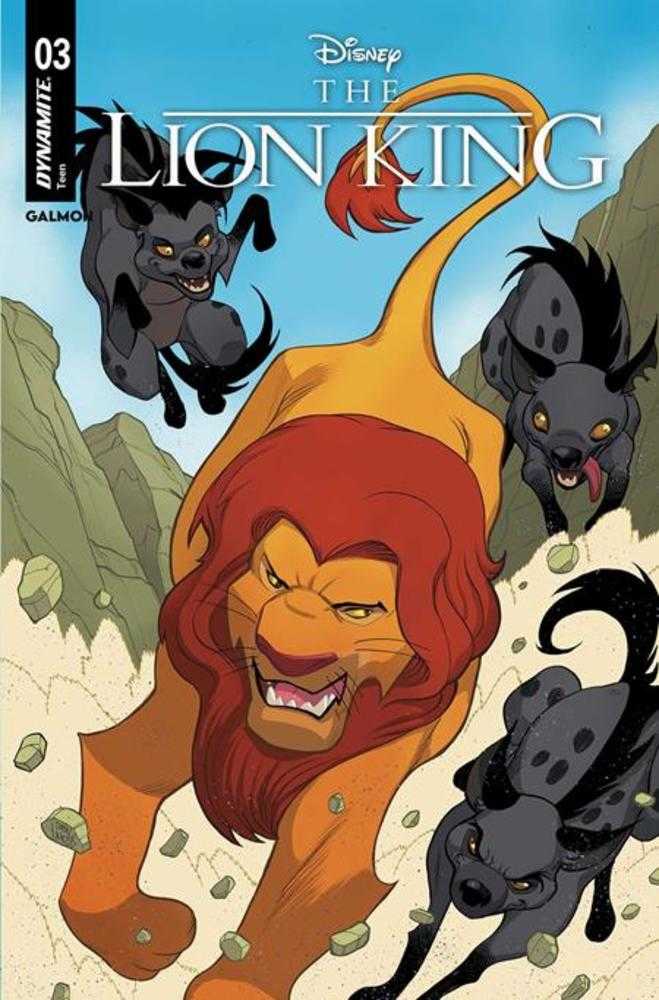 Lion King 3 Cover B Drew Moss Variant - Walt's Comic Shop