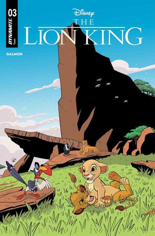 Lion King 3 Cover C Jacob Edgar Variant - Walt's Comic Shop