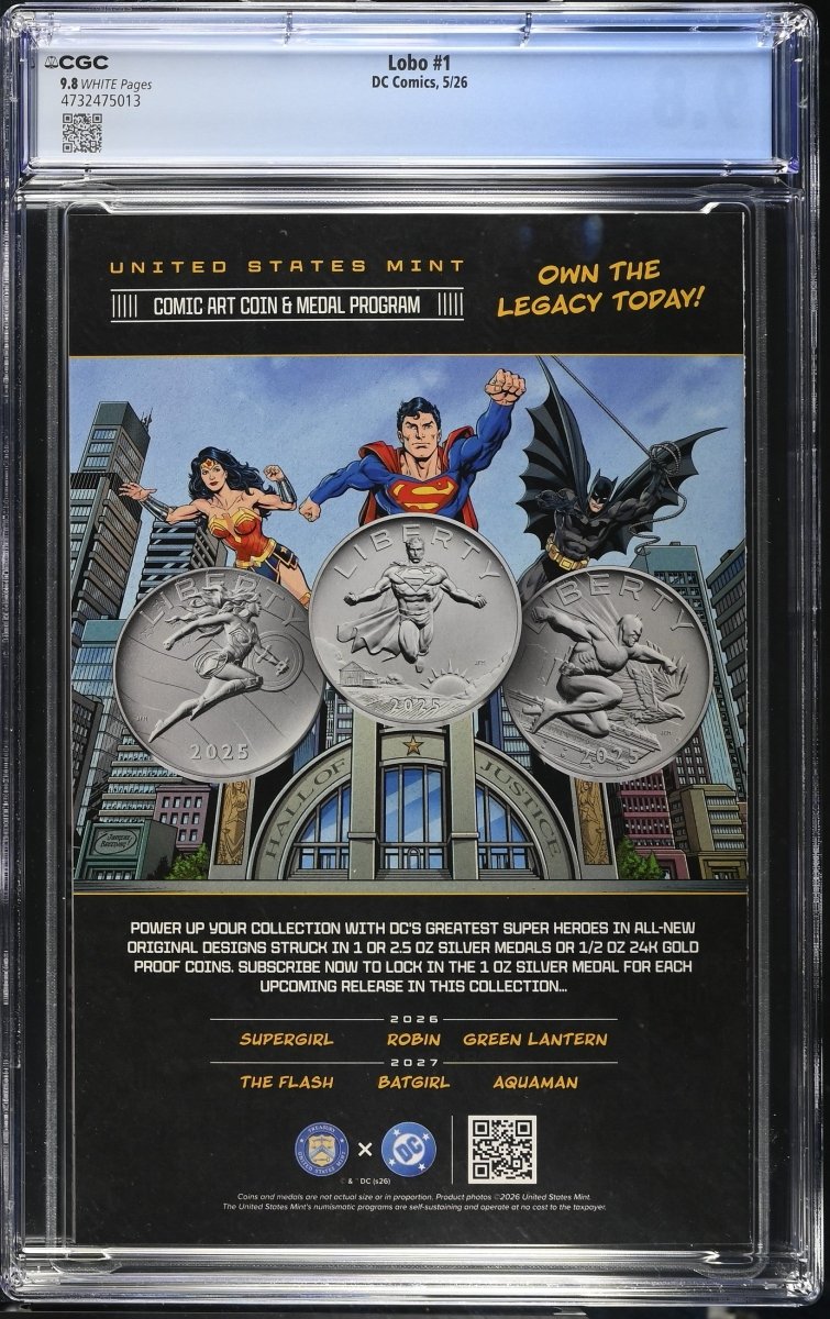 Lobo 1 CGC 9.8 - Walt's Comic Shop