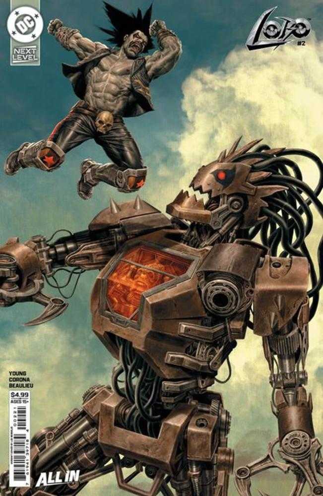 Lobo 2 Cover B Lee Bermejo Card Stock Variant - Walt's Comic Shop
