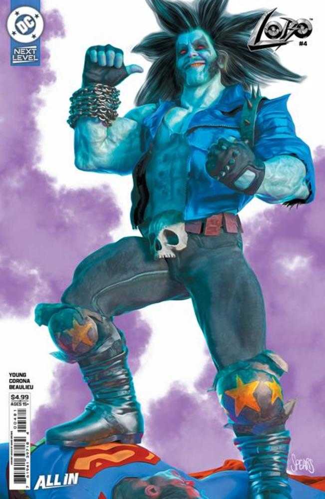 Lobo 4 Cover G Mark Spears Card Stock Variant - Walt's Comic Shop