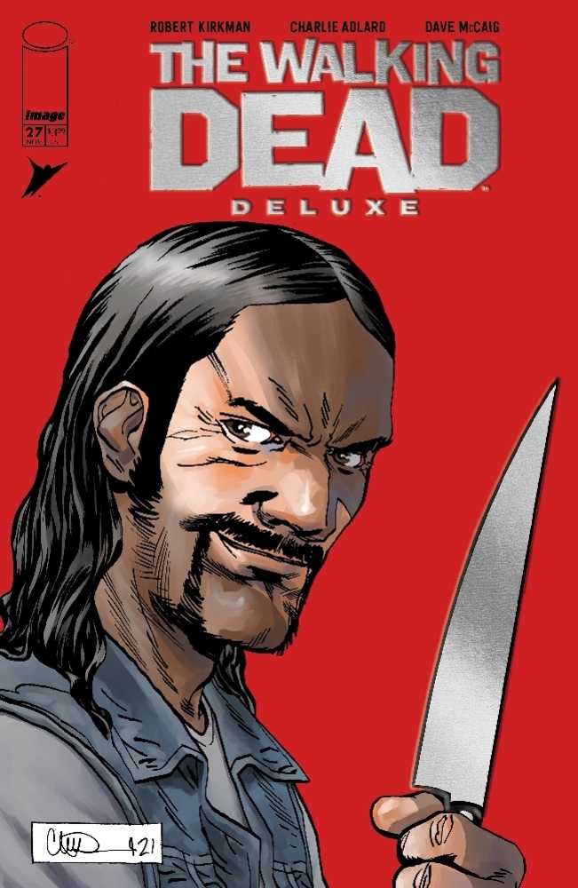 Local Comic Shop Day 2021 Walking Dead Deluxe #27 Cover G Adlard Foil Variant ( - Walt's Comic Shop
