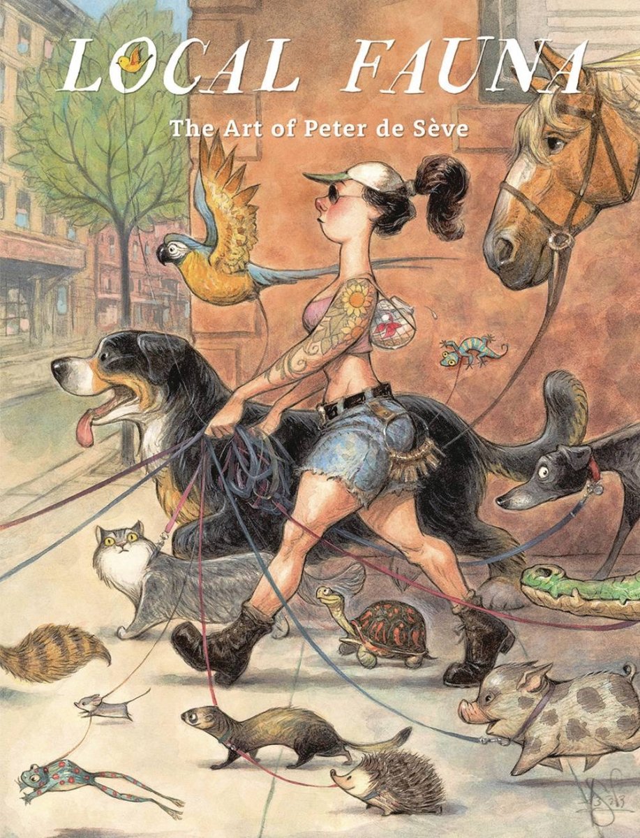 Local Fauna: The Art Of Peter De Sève HC - Walt's Comic Shop