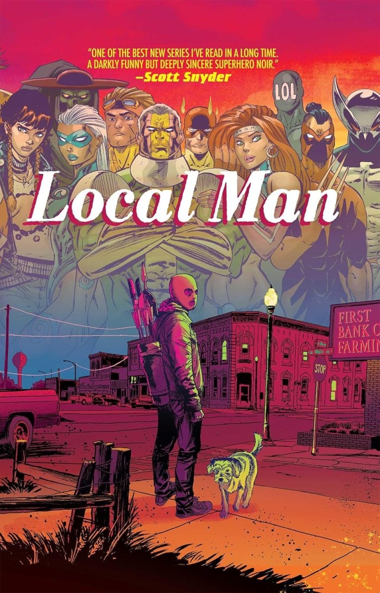 Local Man Deluxe HC w/ Signed Bookplate - Walt's Comic Shop