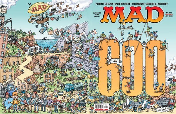 Mad Magazine 600 - Walt's Comic Shop