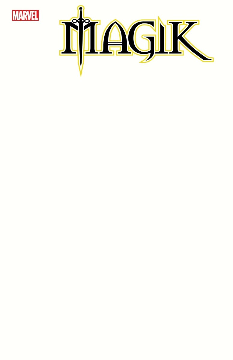 Magik #1 Blank Cover 2nd Print Variant - Walt's Comic Shop