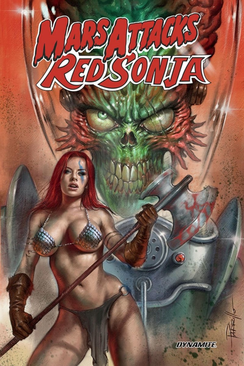 Mars Attacks Red Sonja TP - Walt's Comic Shop