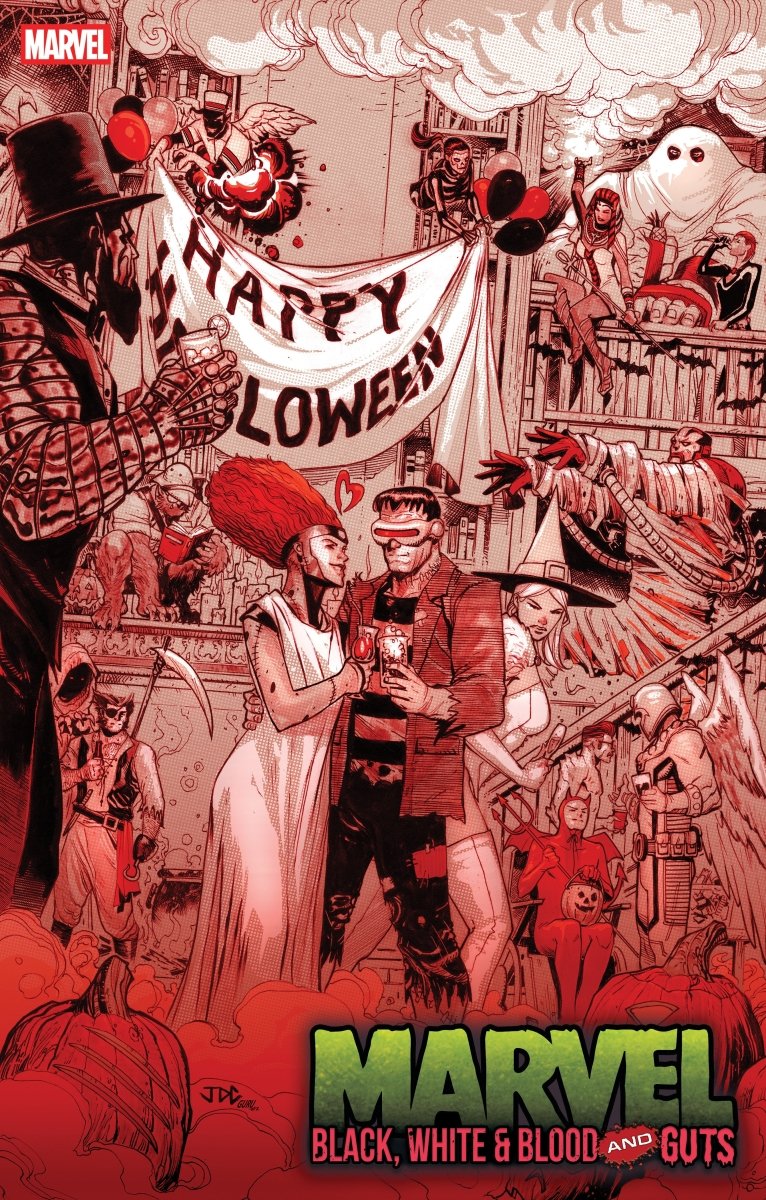 Marvel: Black, White & Blood And Guts 1 Joshua Cassara Variant - Walt's Comic Shop