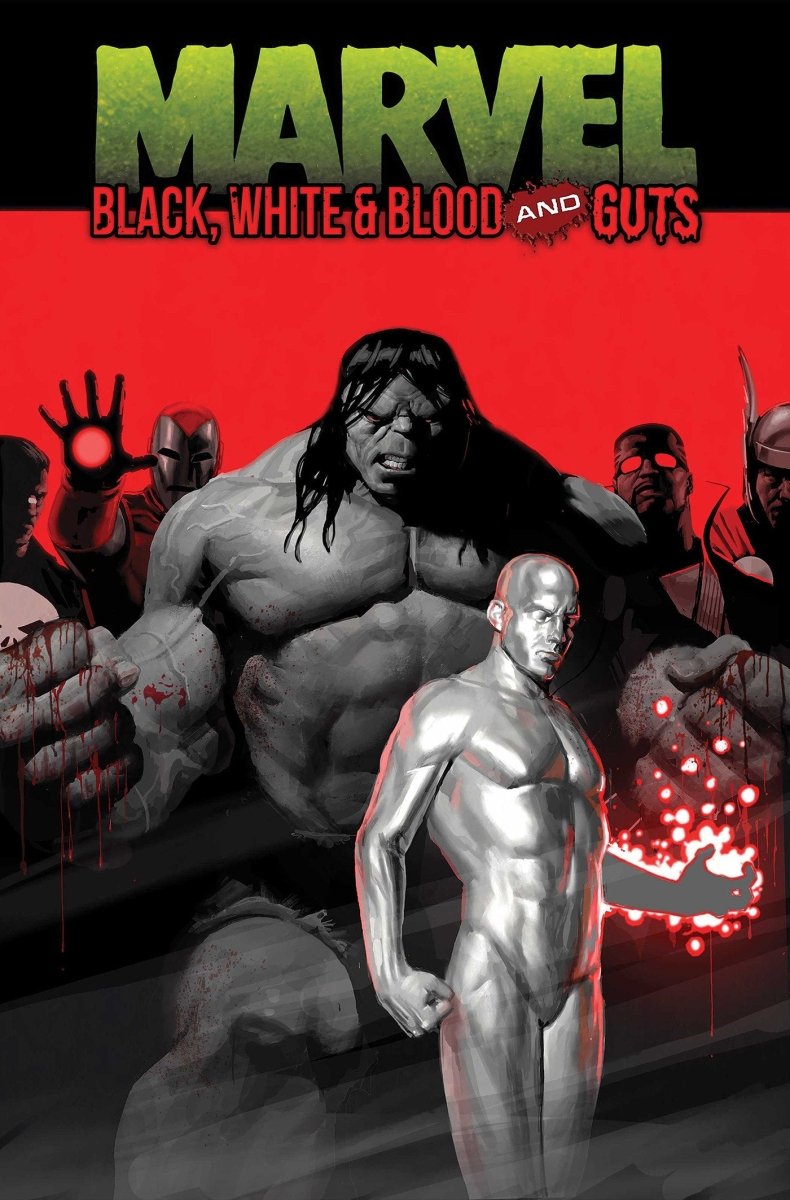 Marvel: Black, White & Blood and Guts TP *PRE - ORDER* - Walt's Comic Shop