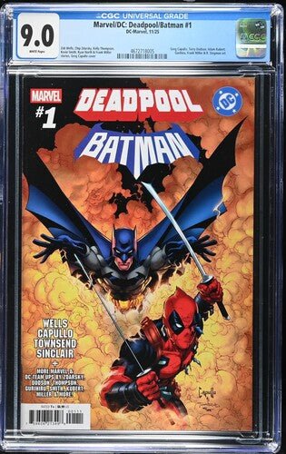 Marvel / DC: Deadpool / Batman 1 CGC 9.0 - Walt's Comic Shop