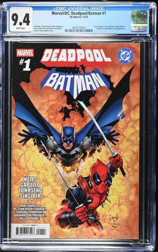 Marvel / DC: Deadpool / Batman 1 CGC 9.4 - Walt's Comic Shop