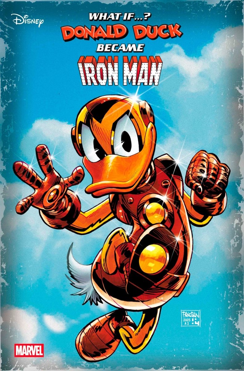 Marvel & Disney: What If...? Donald Duck Became Iron Man 1 Dan Panosian Variant - Walt's Comic Shop