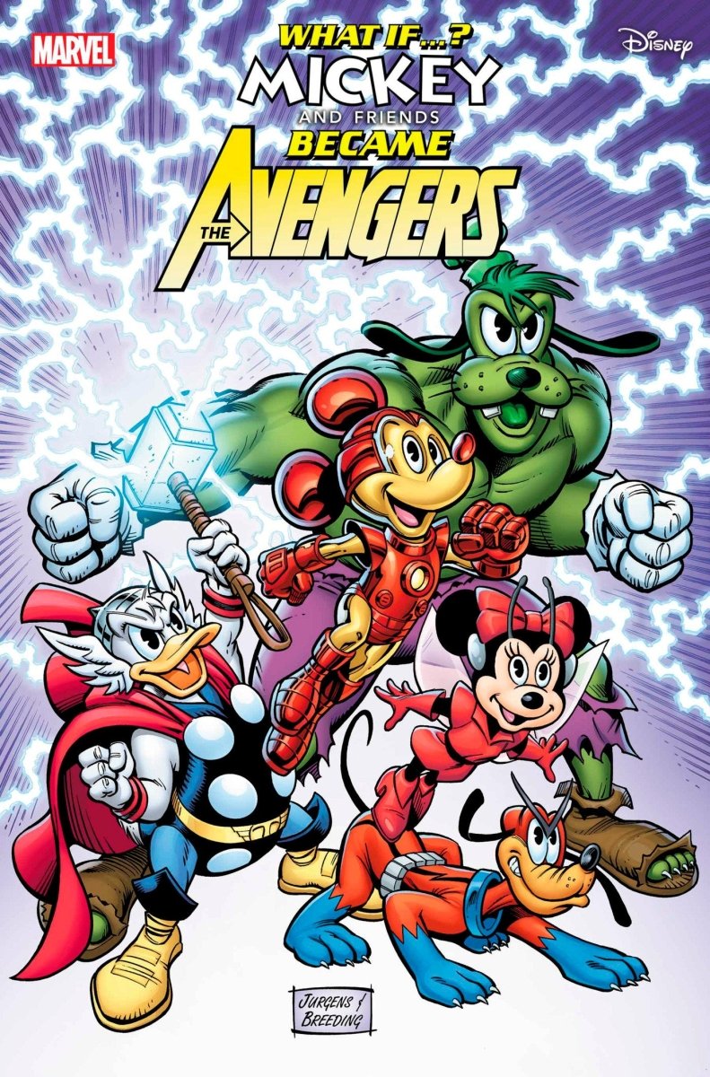 Marvel & Disney: What If...? Mickey & Friends Became The Avengers #1 Dan Jurgens Variant - Walt's Comic Shop