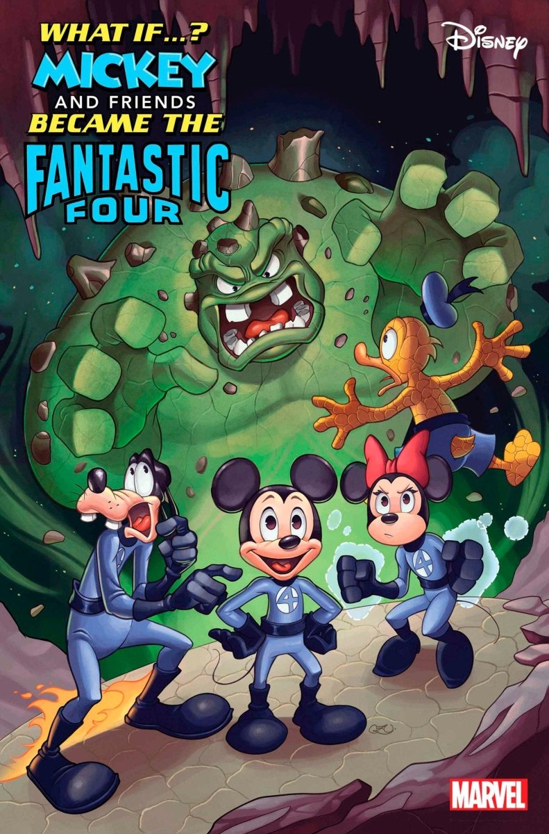 Marvel & Disney: What If...? Mickey & Friends Became The Fantastic Four #1 Chrissie Zullo Variant - Walt's Comic Shop