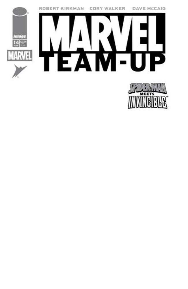 Marvel Teamup 14 Facsimile Edition Cover G Blank Sketch Variant *one per customer* - Walt's Comic Shop