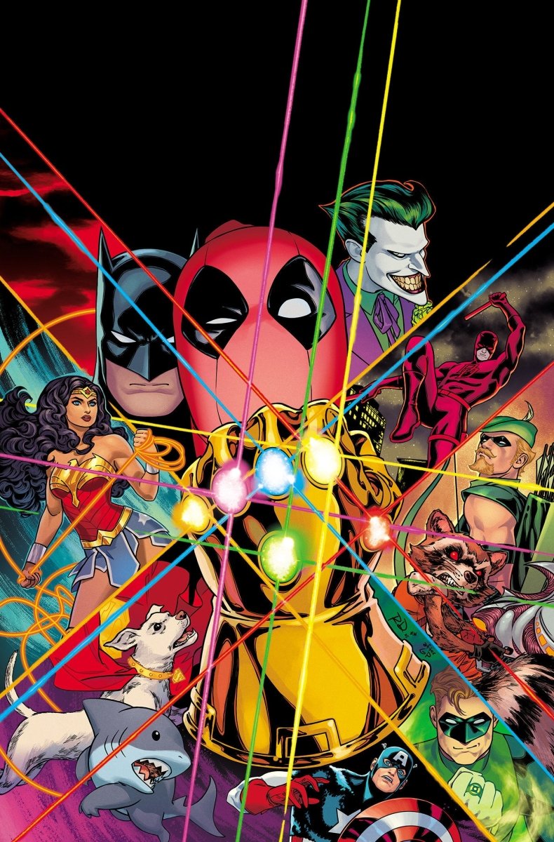 Marvel/DC: Deadpool/Batman 1 Russell Dauterman Ratio Virgin 3rd Printin 1:25 Ratio Variant - Walt's Comic Shop