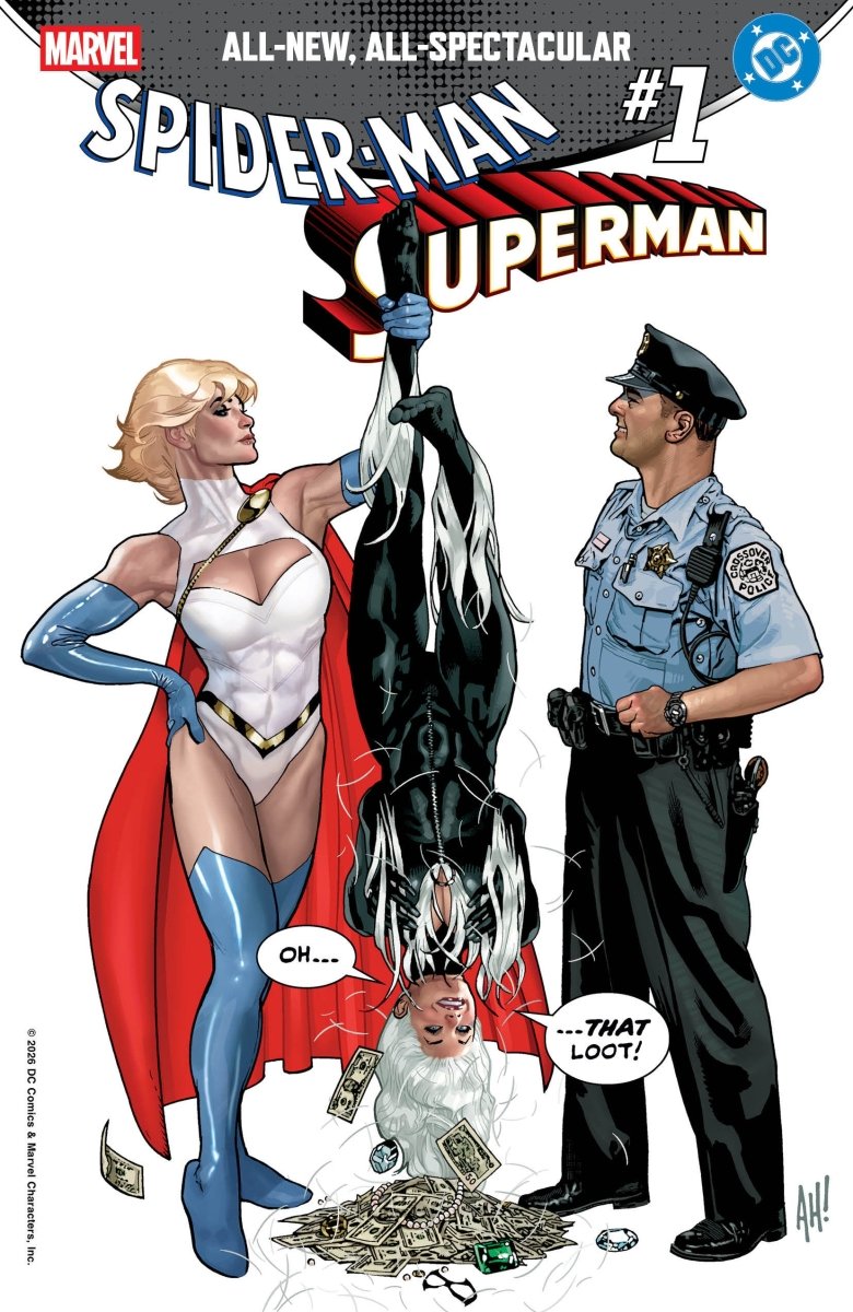 Marvel/DC: Spider - Man/Superman 1 Adam Hughes Variant - Walt's Comic Shop