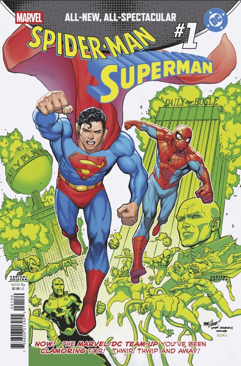 Marvel/DC: Spider - Man/Superman 1 David Marquez Homage Variant - Walt's Comic Shop