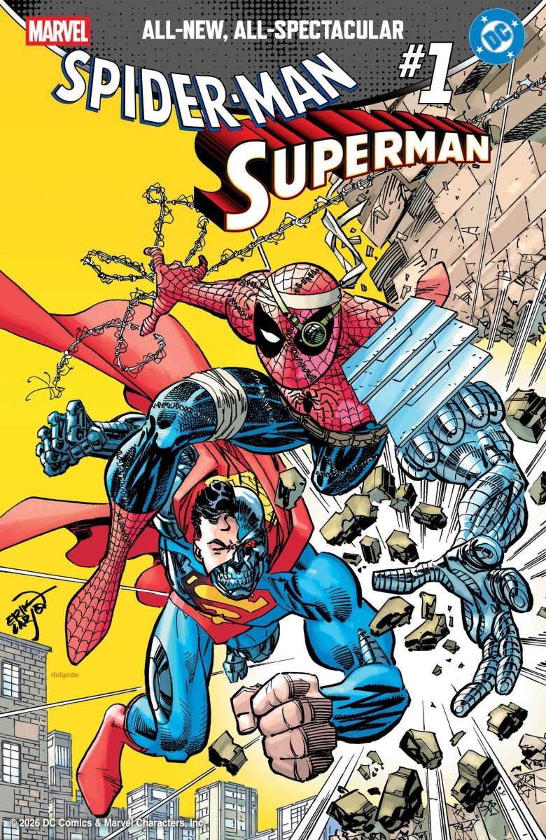 Marvel/DC: Spider - Man/Superman 1 Erik Larsen Variant - Walt's Comic Shop