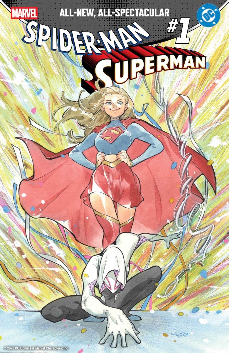 Marvel/DC: Spider - Man/Superman 1 Peach Momoko Variant - Walt's Comic Shop