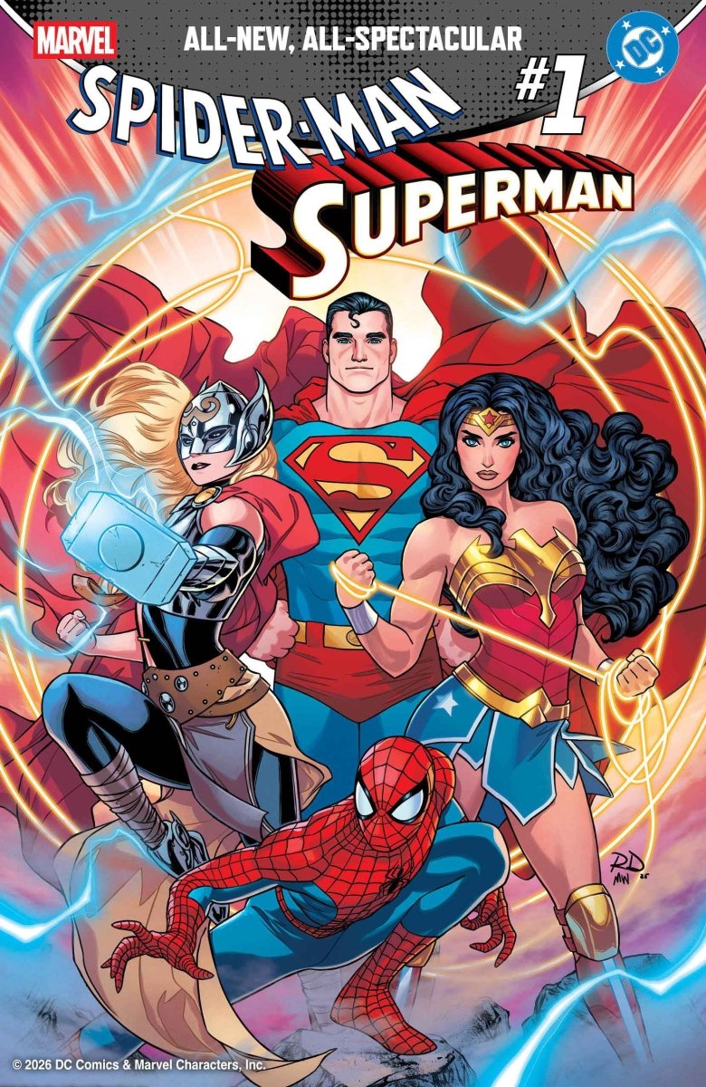 Marvel/DC: Spider - Man/Superman 1 Russell Dauterman Variant - Walt's Comic Shop