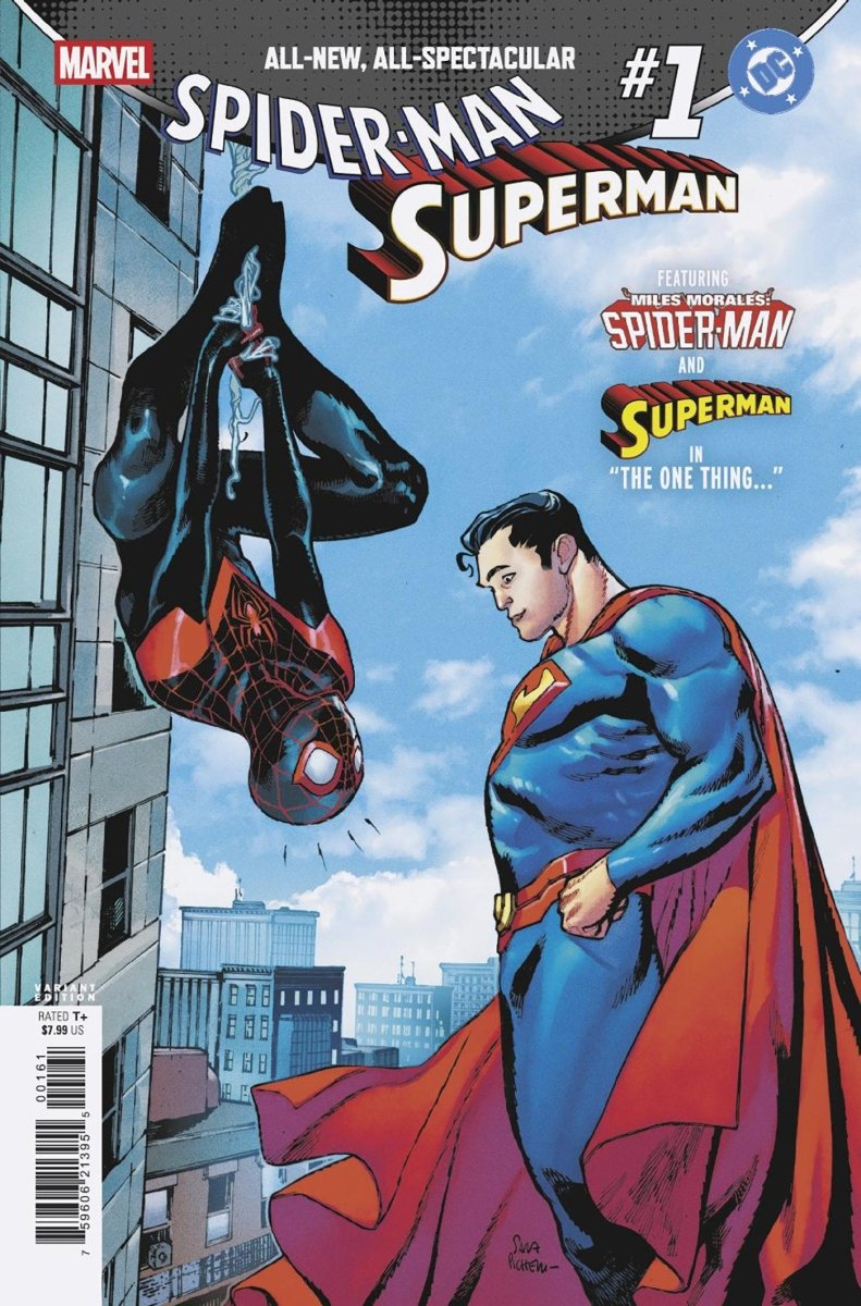 Marvel/DC: Spider - Man/Superman 1 Sara Pichelli Variant - Walt's Comic Shop