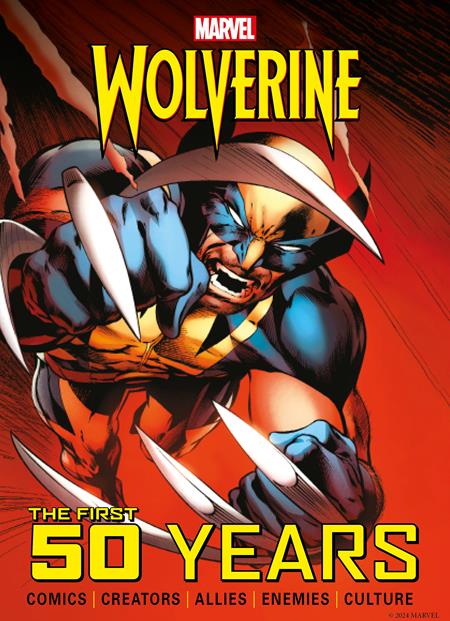 Marvels Wolverine The First 50 Years HC *PRE - ORDER* - Walt's Comic Shop