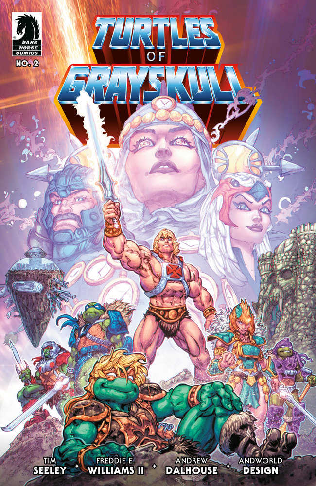 Masters Of Universe Teenage Mutant Ninja Turtles Turtles Of Grayskull #2 Cover A Willi - Walt's Comic Shop