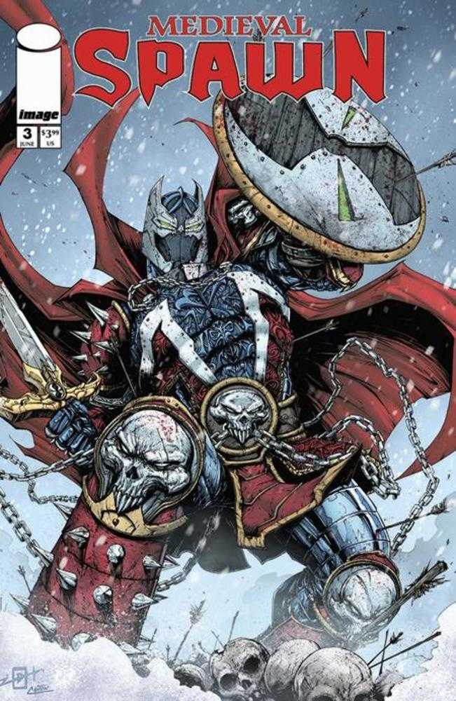Medieval Spawn 3 (Of 4) Cover A Jonathan Uribe - Walt's Comic Shop