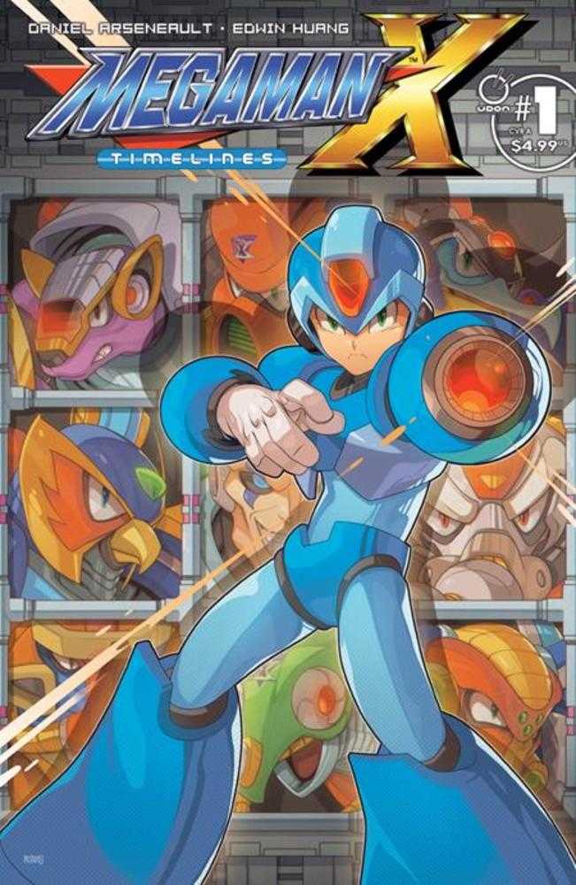 Mega Man X Timelines 1 (One Shot) Cover A Edwin Huang - Walt's Comic Shop
