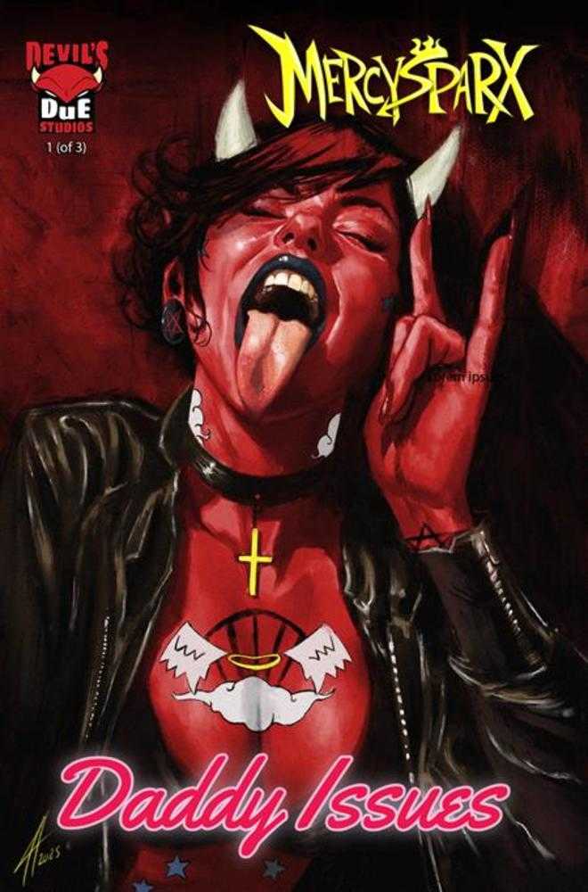 Mercy Sparx Daddy Issues 1 (Of 3) Cover A Joel Herrera (Mature) - Walt's Comic Shop