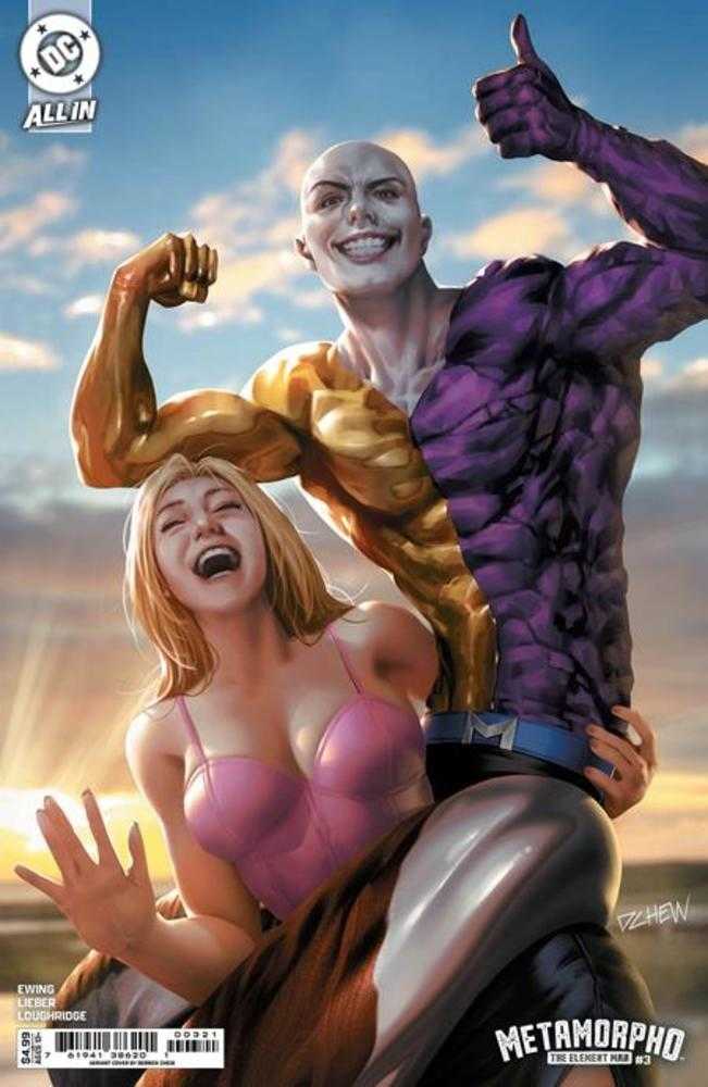 Metamorpho The Element Man #3 Cover B Derrick Chew Card Stock Variant - Walt's Comic Shop