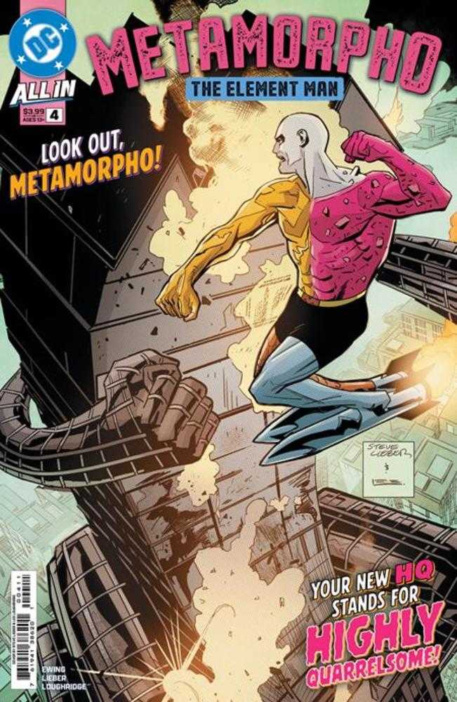 Metamorpho The Element Man #4 Cover A Steve Lieber - Walt's Comic Shop