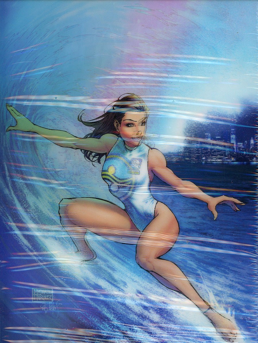 Michael Turner Creations HC Lenticular Slipcase Exclusive - Walt's Comic Shop